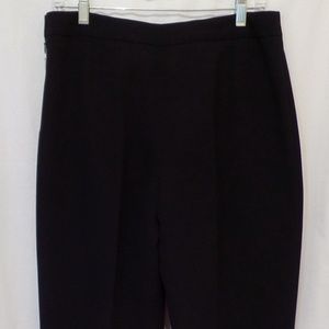 Evan-Picone Suit Black Lined Dress Pants